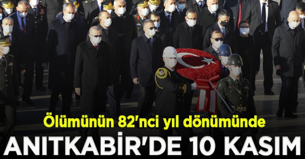 Anıtkabir'de 10 Kasım töreni