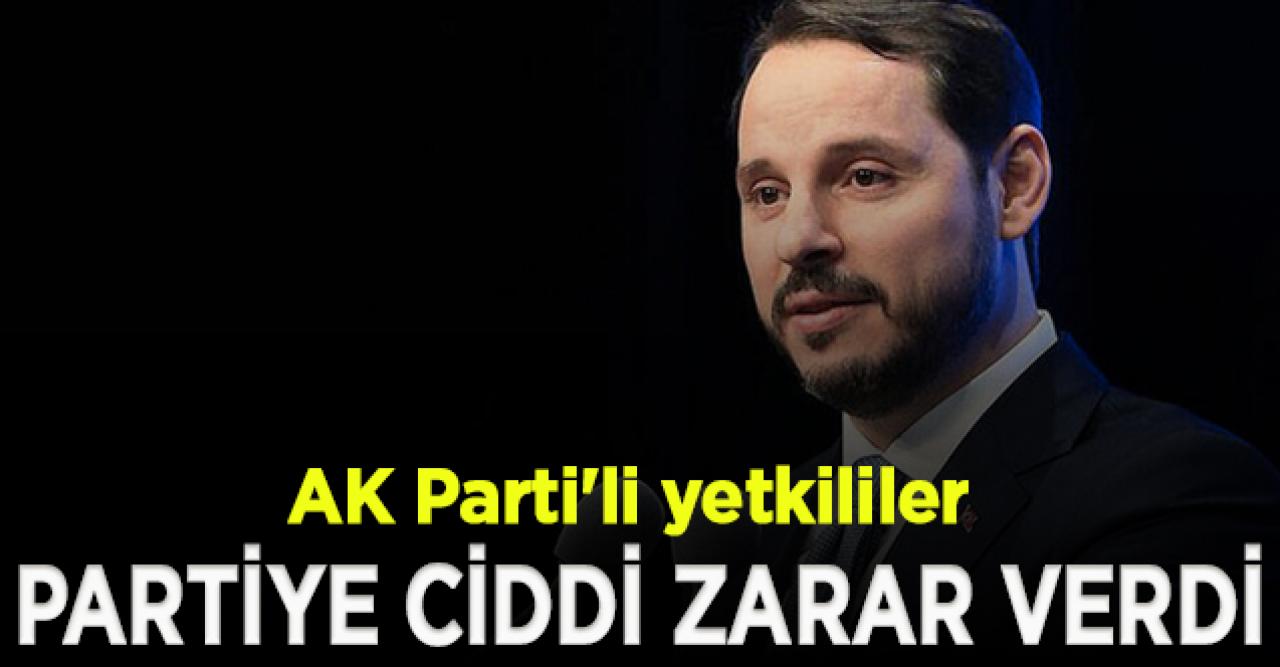 AK Parti'li yetkililer: Albayrak'ın istifası Erdoğan'a ve partiye ciddi zarar verdi