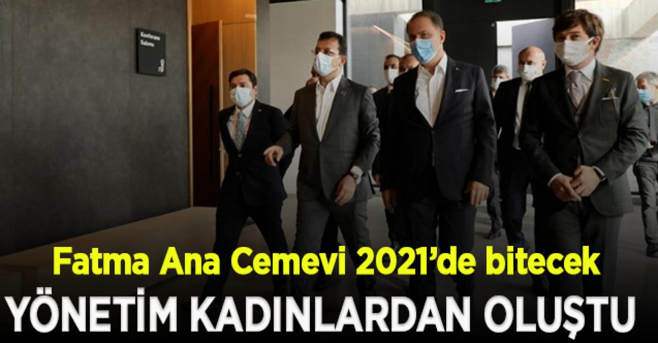 İmamoğlu: 150 proje arasından seçilen Fatma Ana Cemevi 2021’de bitecek