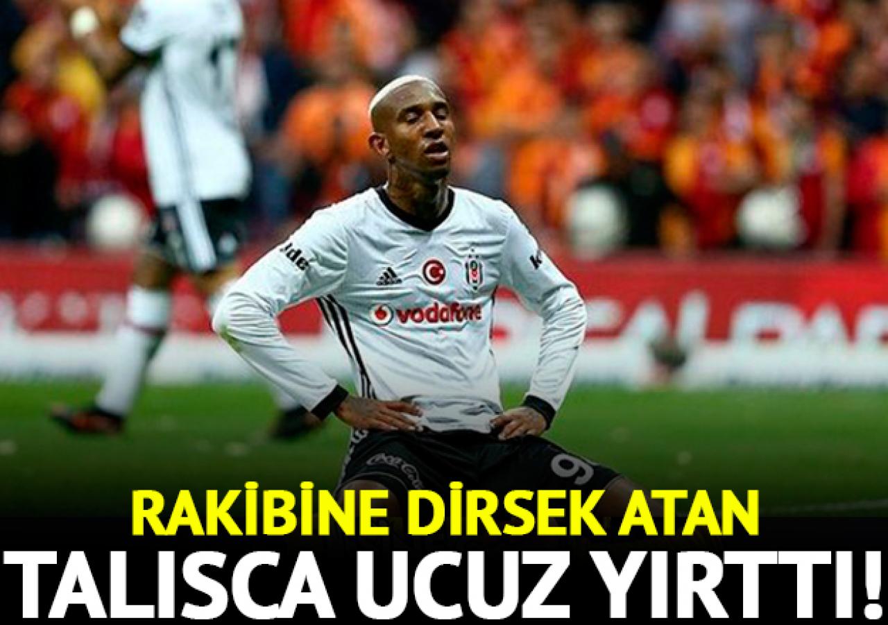 Talisca dirsek attı Aydınus görmedi