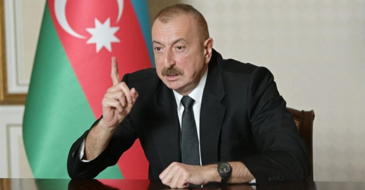 Aliyev: Ermenistan tazminat ödeyecek