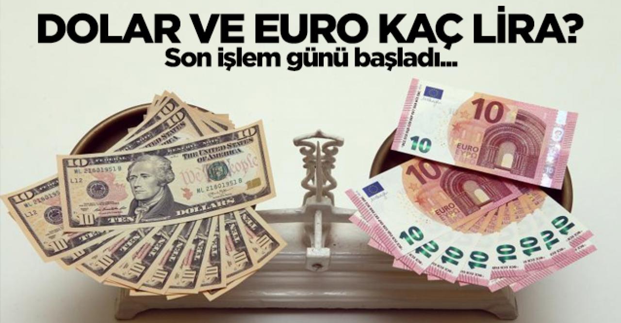 13 Kasım Cuma dolar ve euro kaç lira? Döviz alış ve satış fiyatları