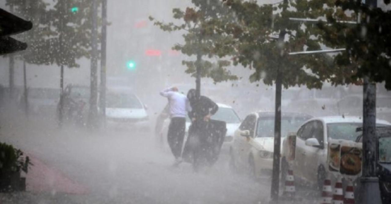 Meteoroloji'den Marmara bölgesi ve 6 ile sağanak uyarısı