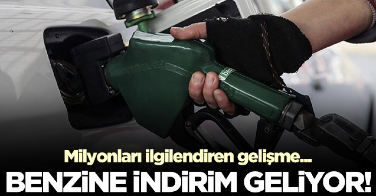 Milyonları ilgilendiren haber! Benzin fiyatlarına indirim geliyor