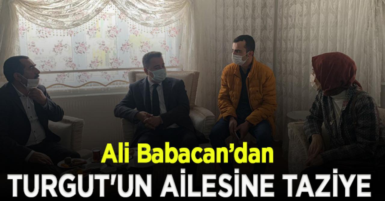 Babacan'dan Servet Turgut'un ailesine taziye