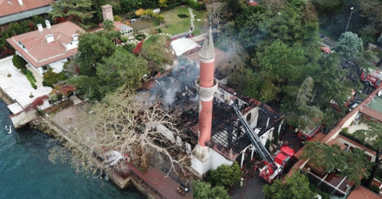 Tarihi Vaniköy Camii yangını soruşturması; Başsavcılıktan açıklama 