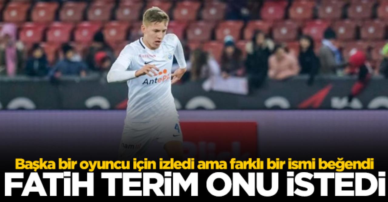 Becir Omeragic bombası! Fatih Terim onu izledi