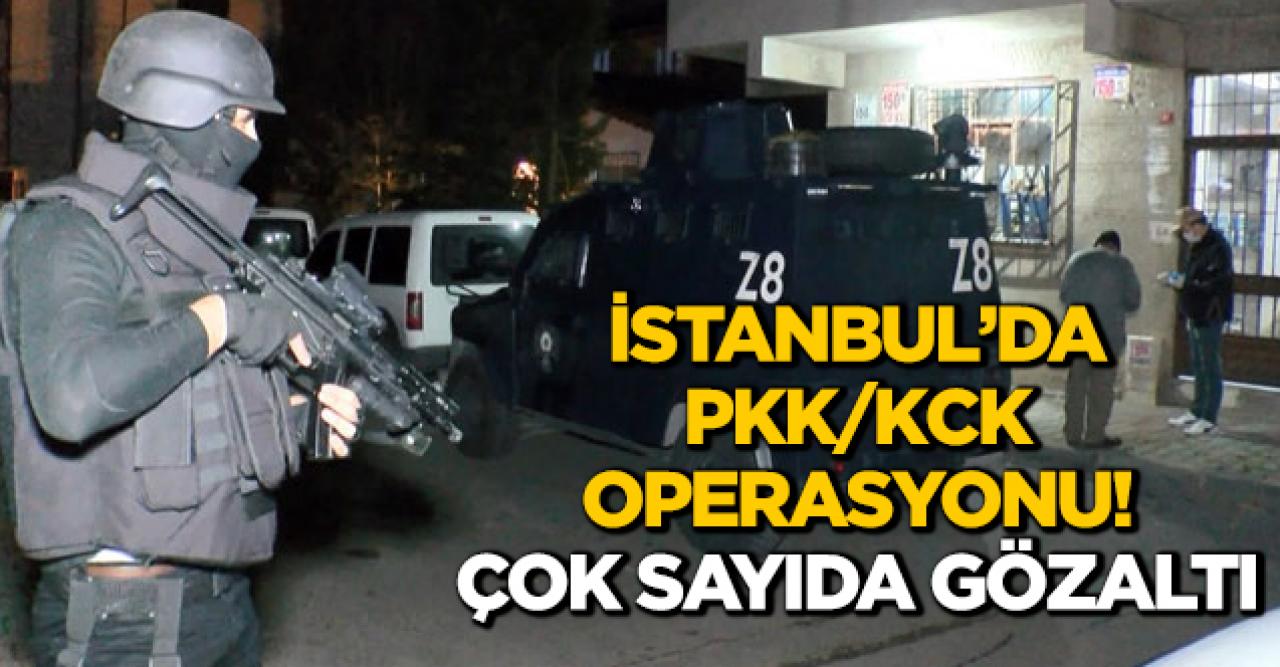 İstanbul'da PKK/KCK operasyonu: 8 gözaltı