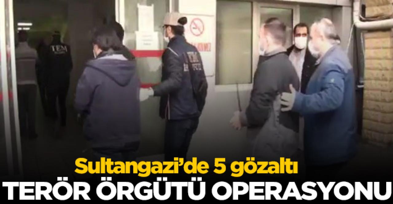 Sultangazi'de DHKP-C operasyonu: 5 gözaltı