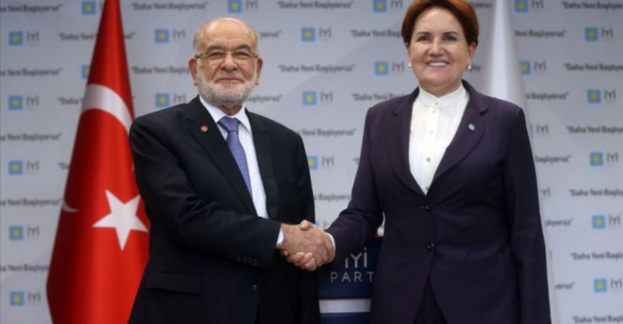 Karamollaoğlu'ndan Akşener'e ziyaret