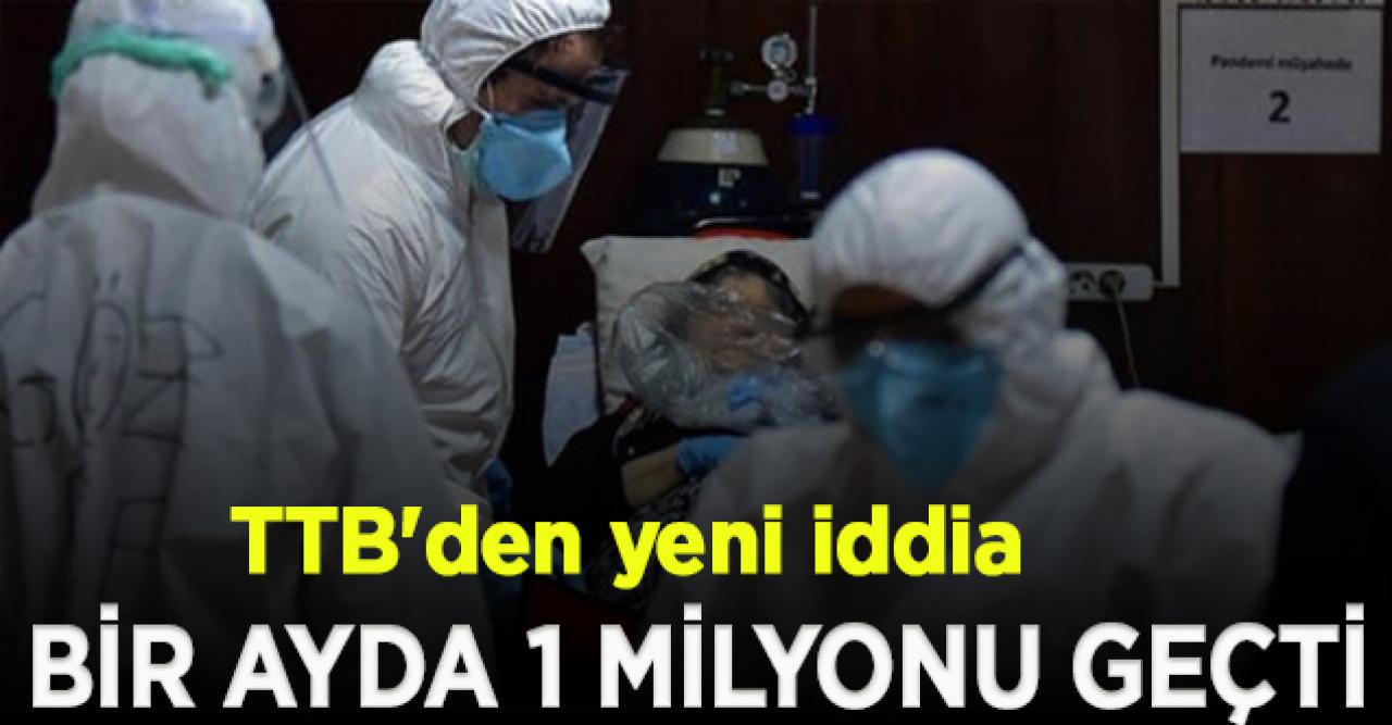 TTB: Günde 47 bin vaka var, bir ayda 1 milyonu geçti