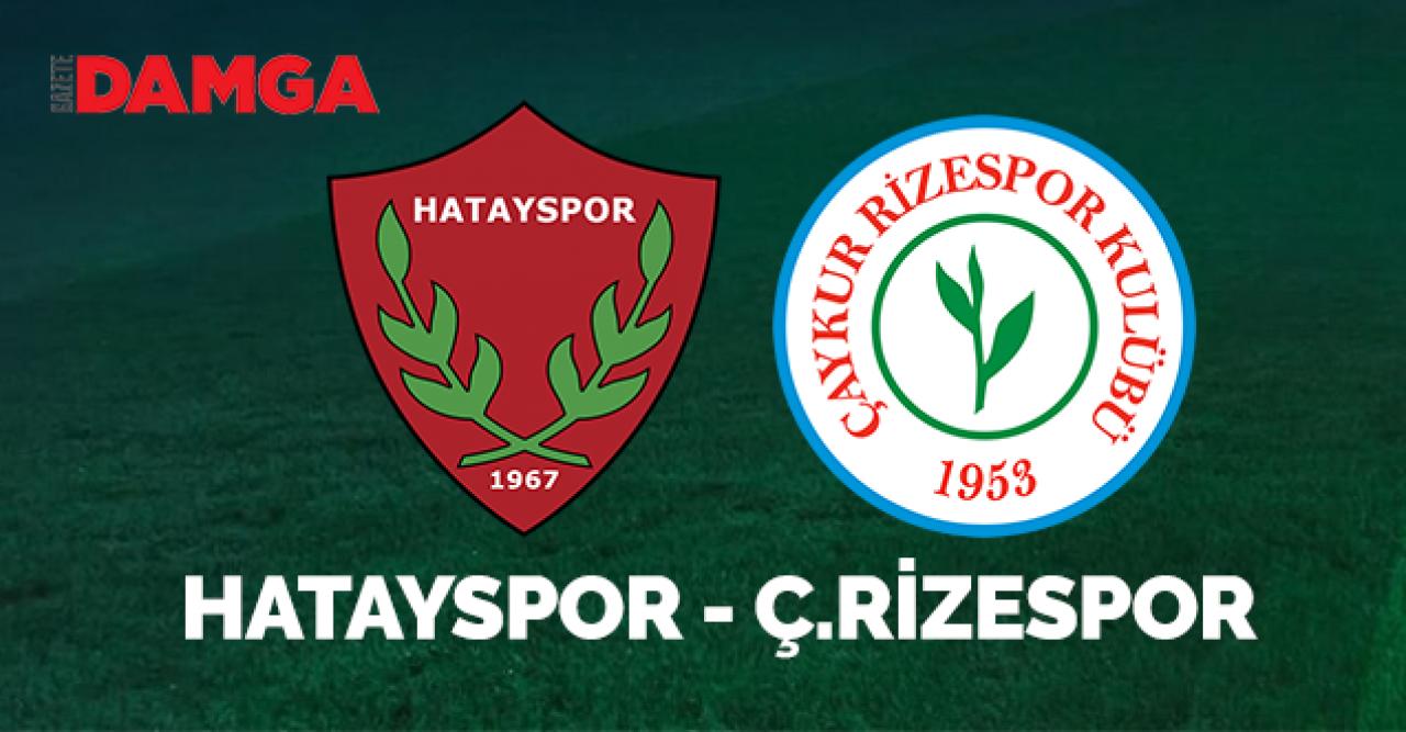 Hatayspor Çaykur Rizespor maçı canlı izle | Bein Sports 1 canlı izle