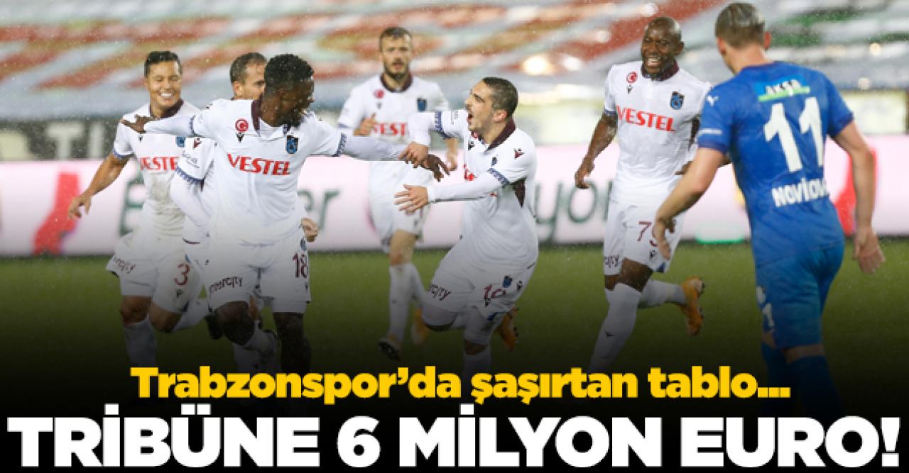 Trabzonspor'da tribüne 6 milyon euro!