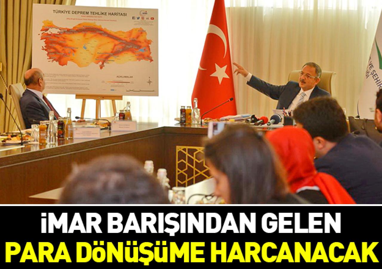 Barıştan gelen para dönüşüme harcanacak