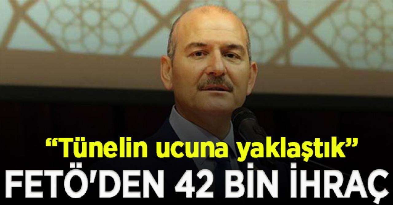 Bakan Soylu: FETÖ'den 42 bin kişi ihraç edildi