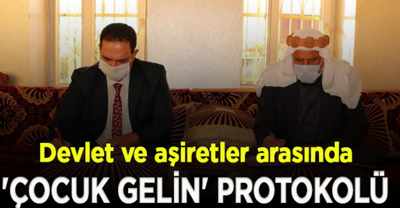 Aşiretlerle devlet arasında 'çocuk gelin' protokolü