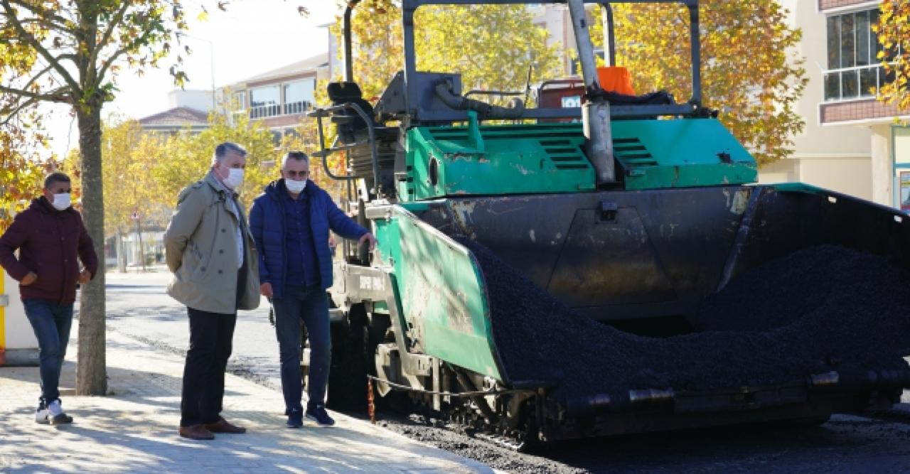 Cadde bitti sırada bisiklet yolu var