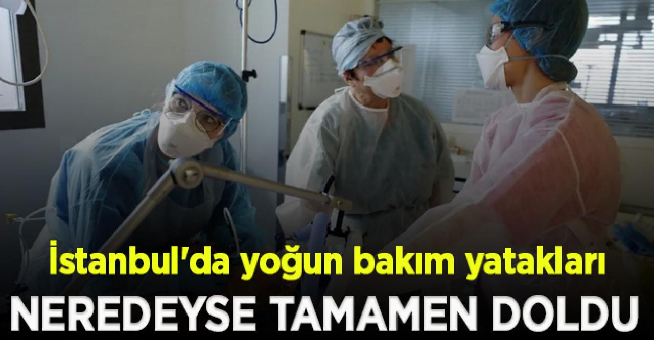 Türk Yoğun Bakım Hemşireleri Derneği Başkanı Kıraner: İstanbul'da yoğun bakım yatakları neredeyse tamamen doldu