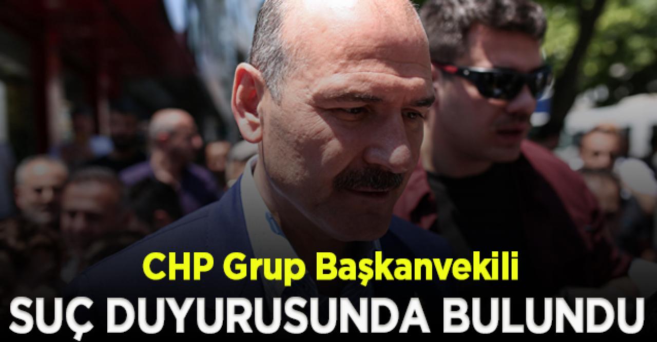 CHP'li Özkoç: Soylu hakkında suç duyurusunda bulunduk