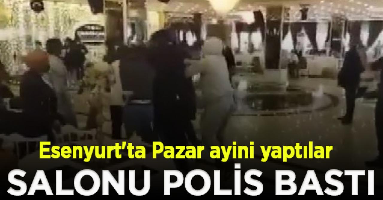 Esenyurt'ta Nijeryalıların düğün salonundaki ayinine polis baskını