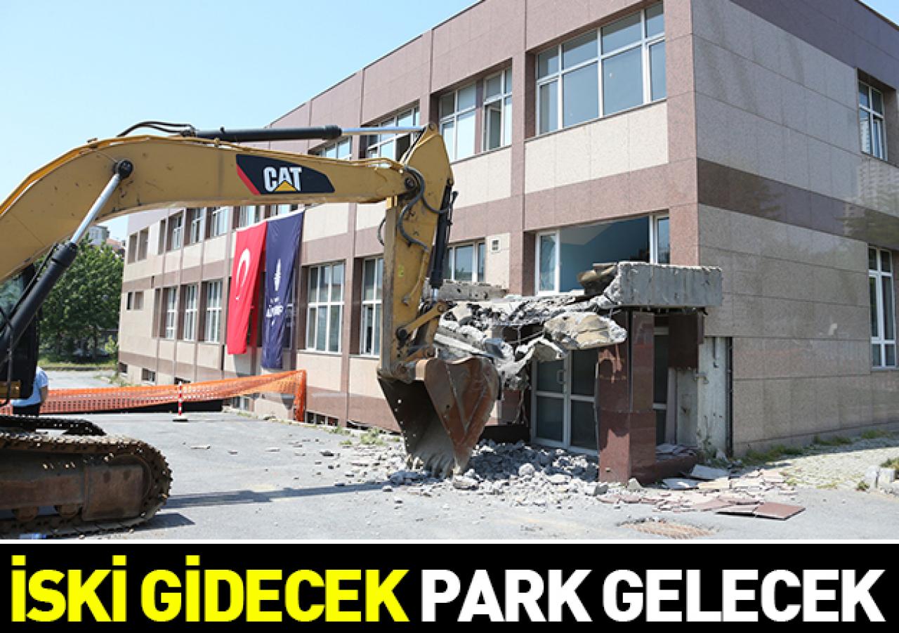 İSKİ gidecek park gelecek