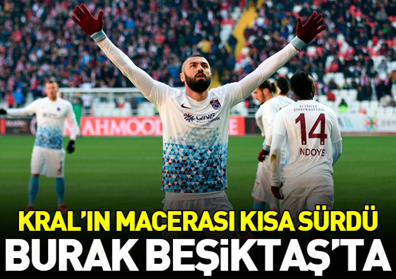 Trabzonspor'da ikinci Burak Yılmaz dönemi de bitti! Beşiktaş ile anlaşmaya vardı