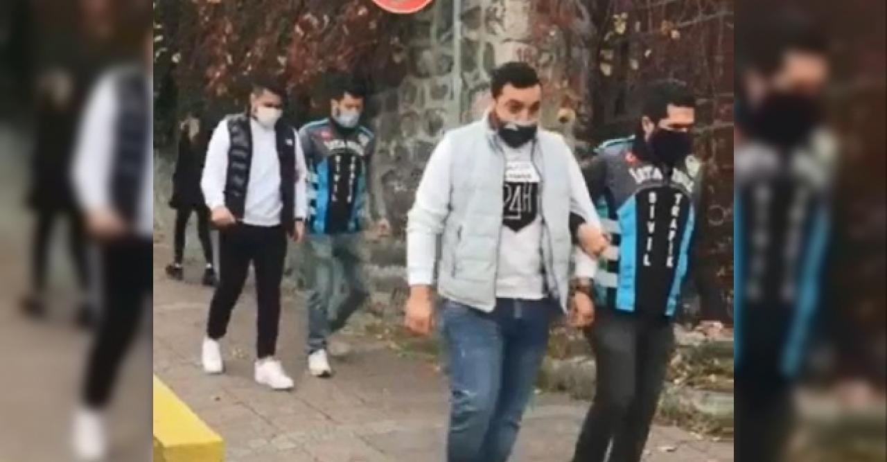 Caddeleri yarış pistine çevirip kaydettiler; Drift yapan magandalar yakalandı