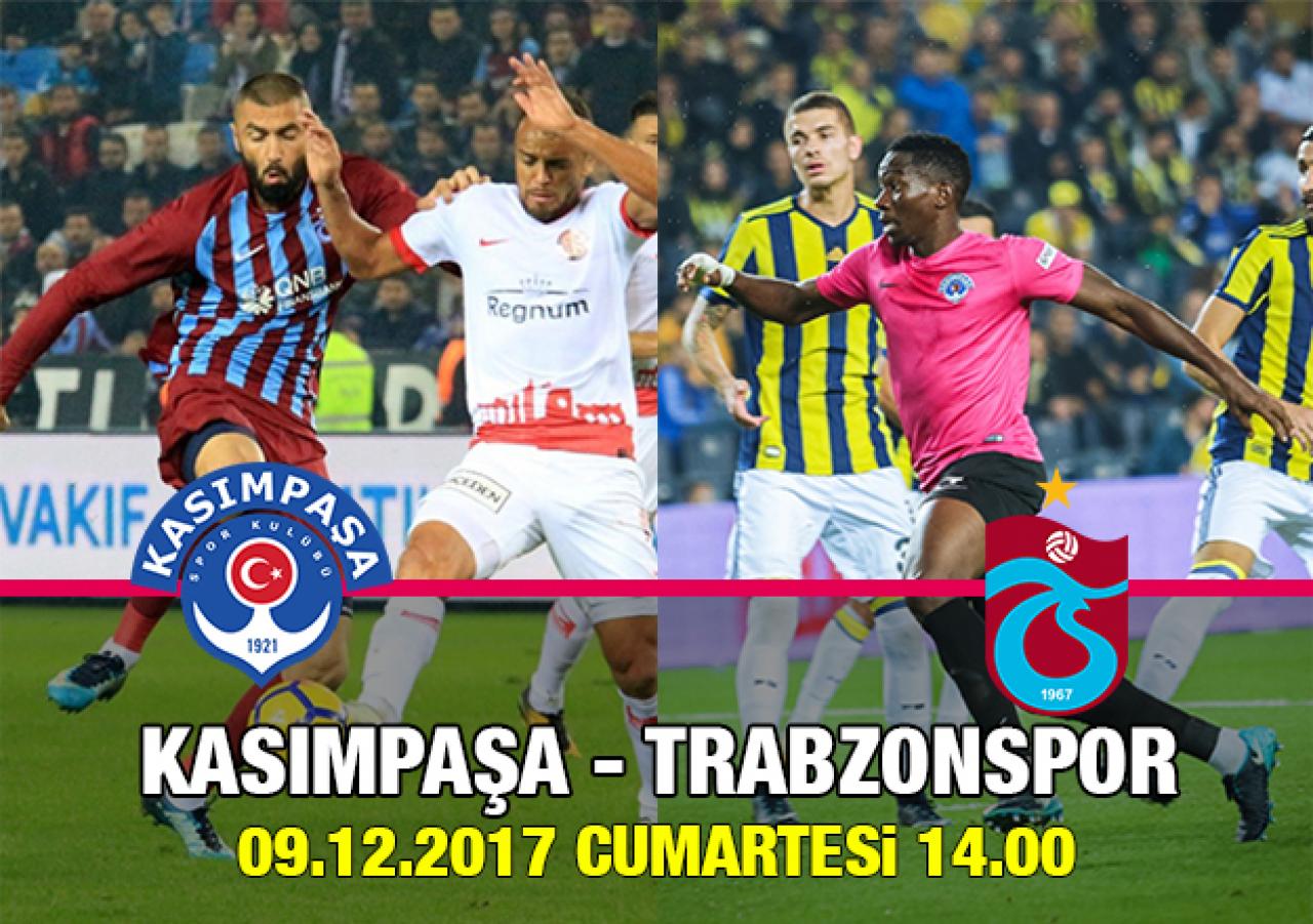 Fırtına serisini sürdürmek istiyor! Kasımpaşa Trabzonspor maçı saat kaçta ve hangi kanalda