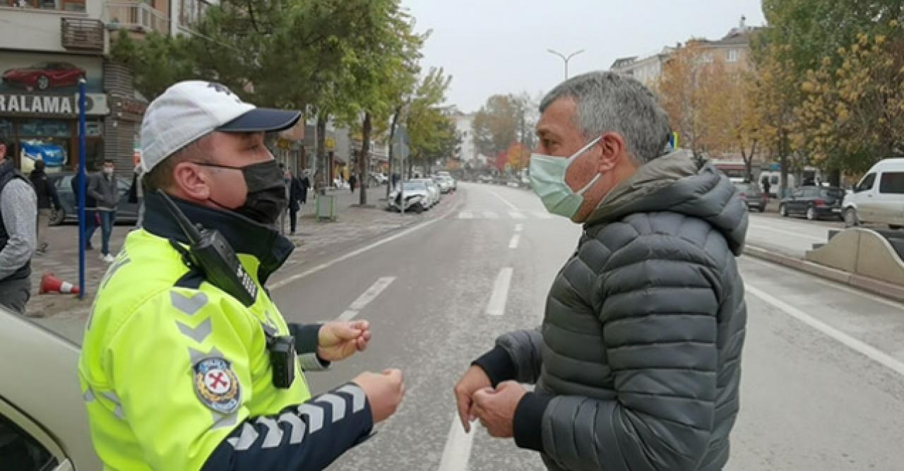 Yayalara yol vermeyen 40 sürücüye, yaklaşık 24 bin lira ceza