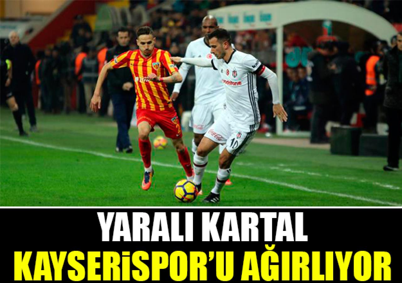 Yaralı Kartal Kayserispor'u ağırlıyor