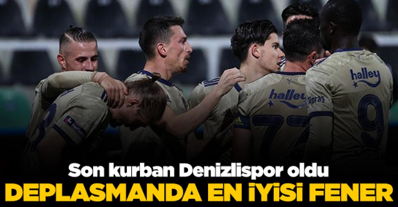 Deplasmanda en iyisi Fenerbahçe