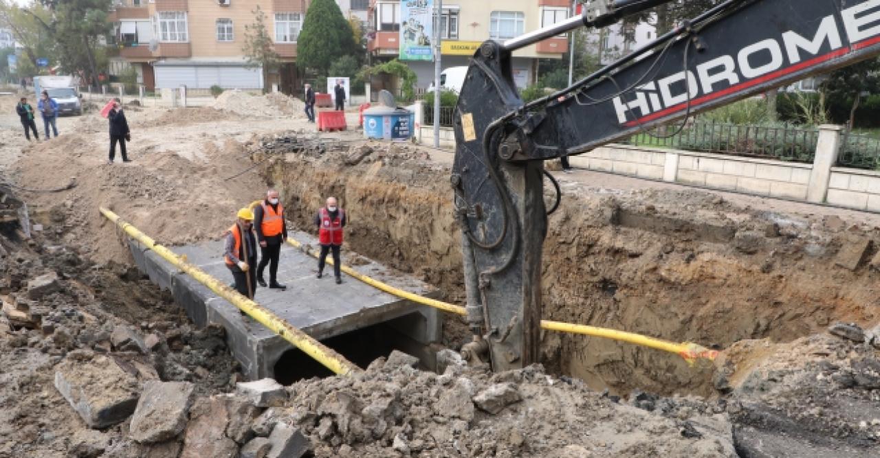 Deprem ayarlı sahil çalışması