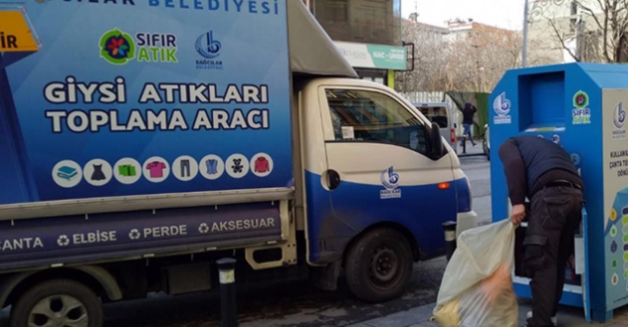 Bağcılar'da 11 ayda 267 ton atık giysi toplandı