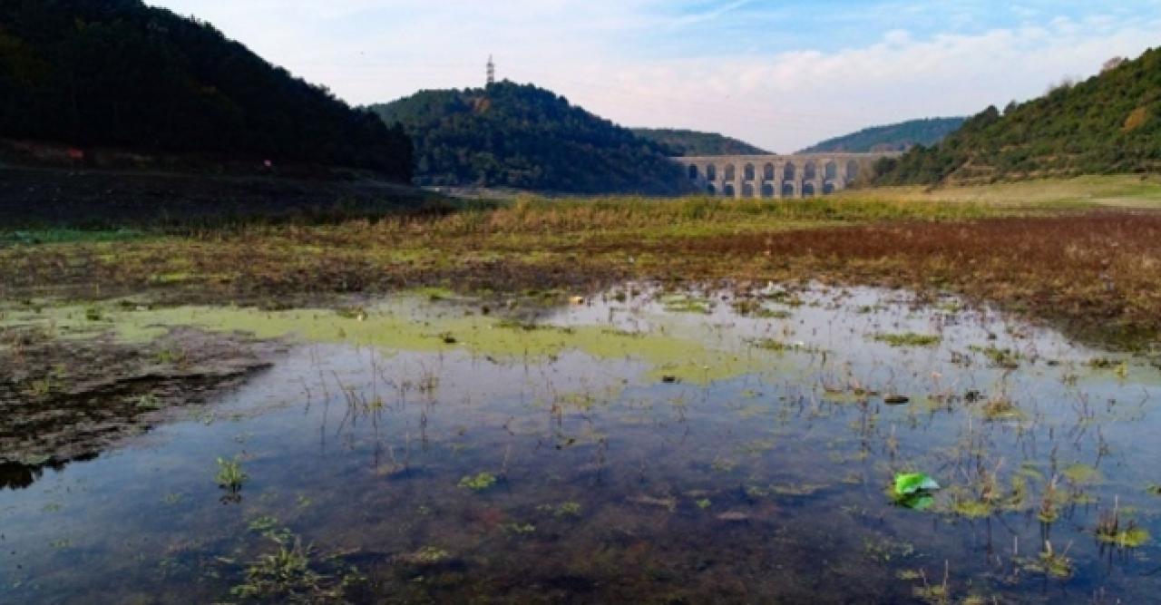 Alibeyköy Barajında su seviyesi gittikçe azalıyor