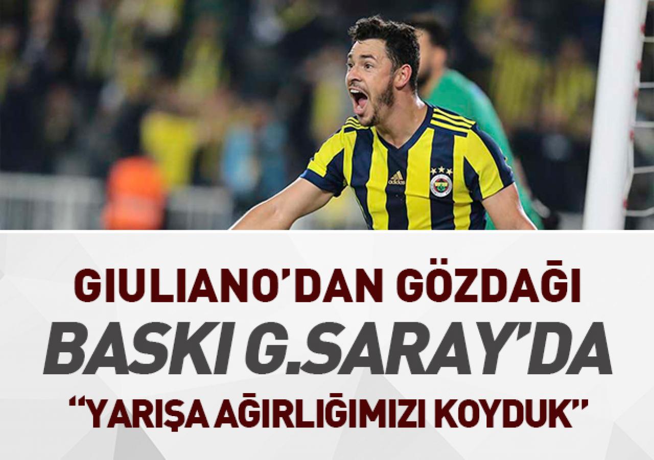 Giuliano'dan Galatasaray'a gözdağı