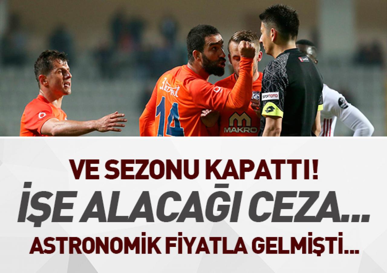 Arda Turan sezonu kapatabilir!