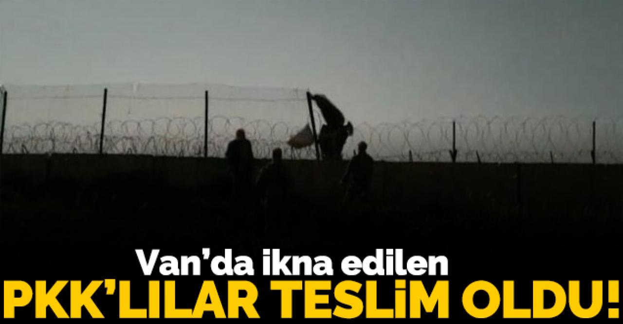 İkna edilen 2 PKK'lı teslim oldu