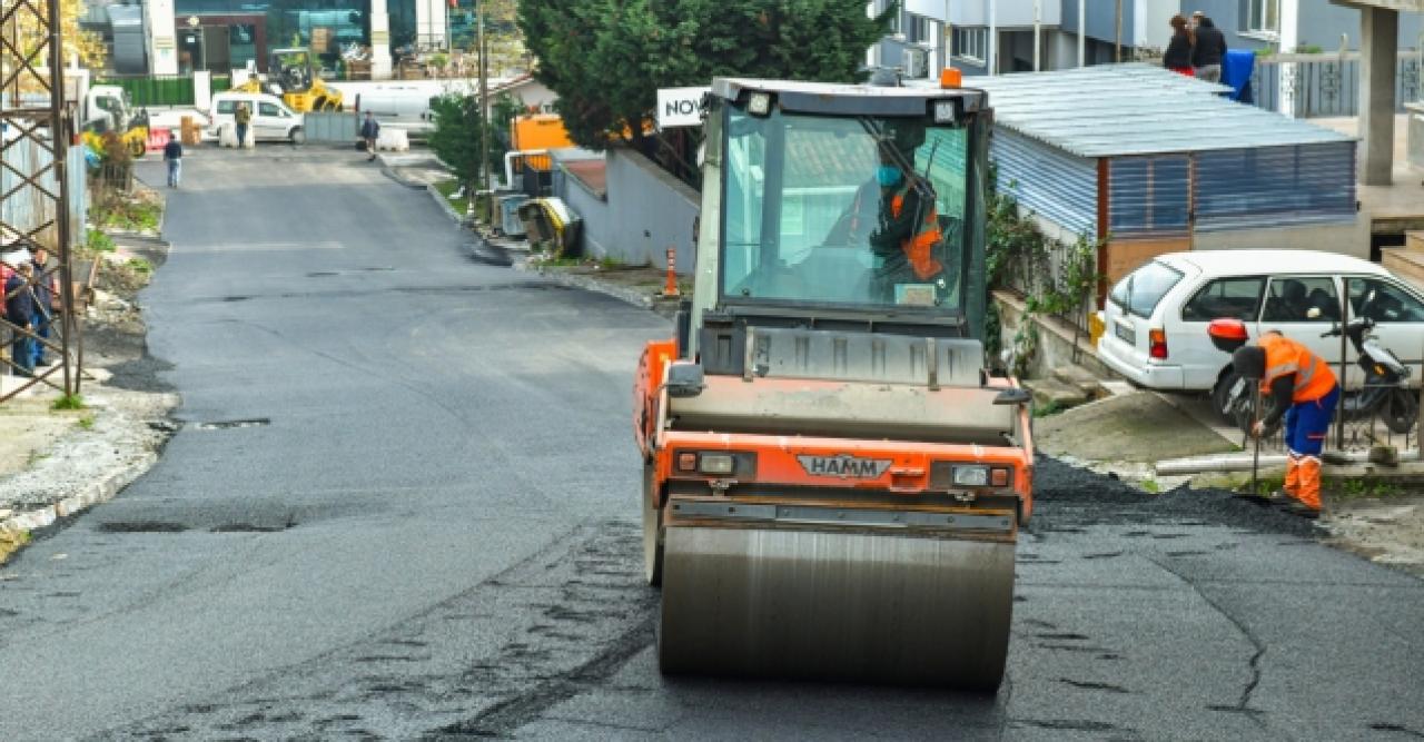 Esenyurt'ta yollar yenileniyor