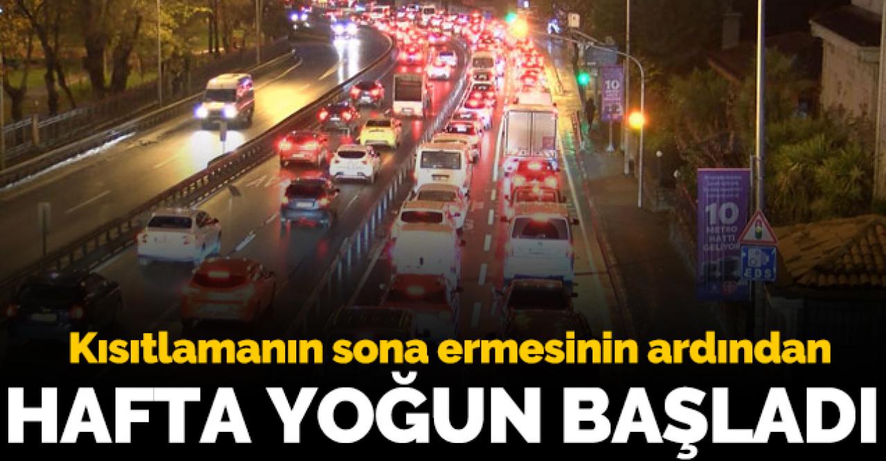 İstanbul'da yeni hafta yoğun başladı