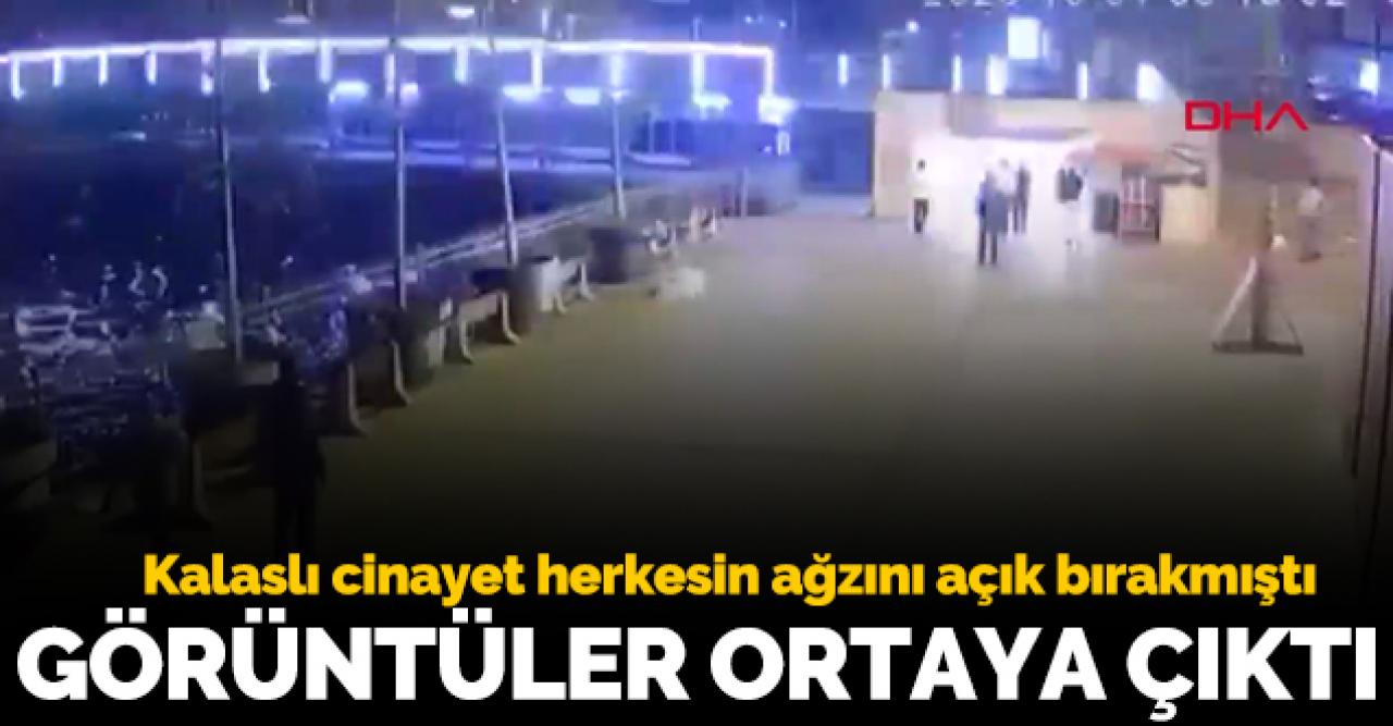 Kalaslı cinayetin öncesindeki görüntüler ortaya çıktı!