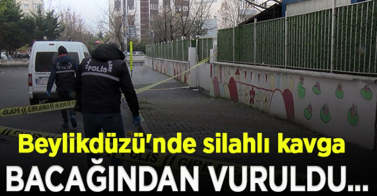 Beylikdüzü'nde silahlı kavga!