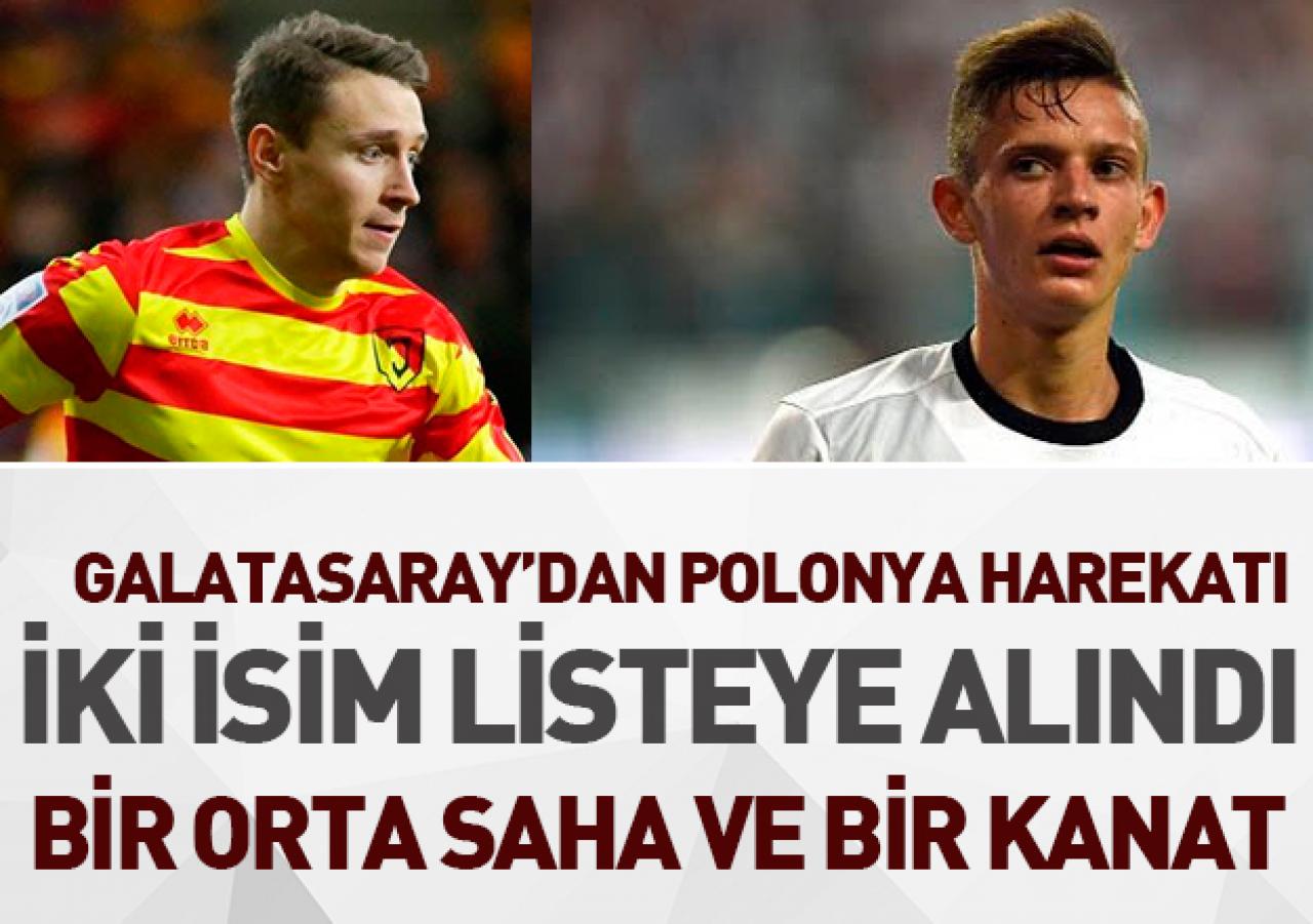 Galatasaray Polonya'ya üs kurdu