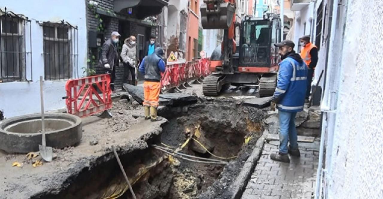 Beyoğlu'nda doğalgaz paniği