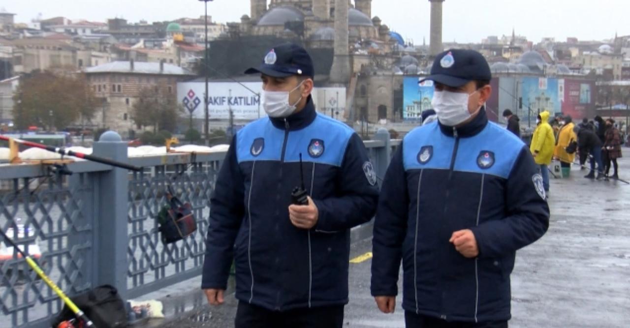 Galata'da denetim