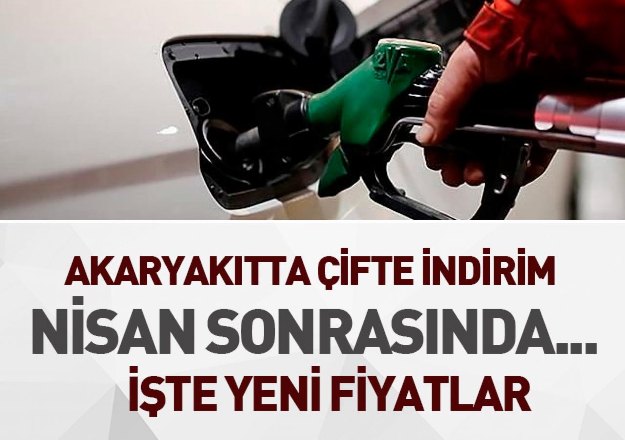 Motorin ve benzine indirim