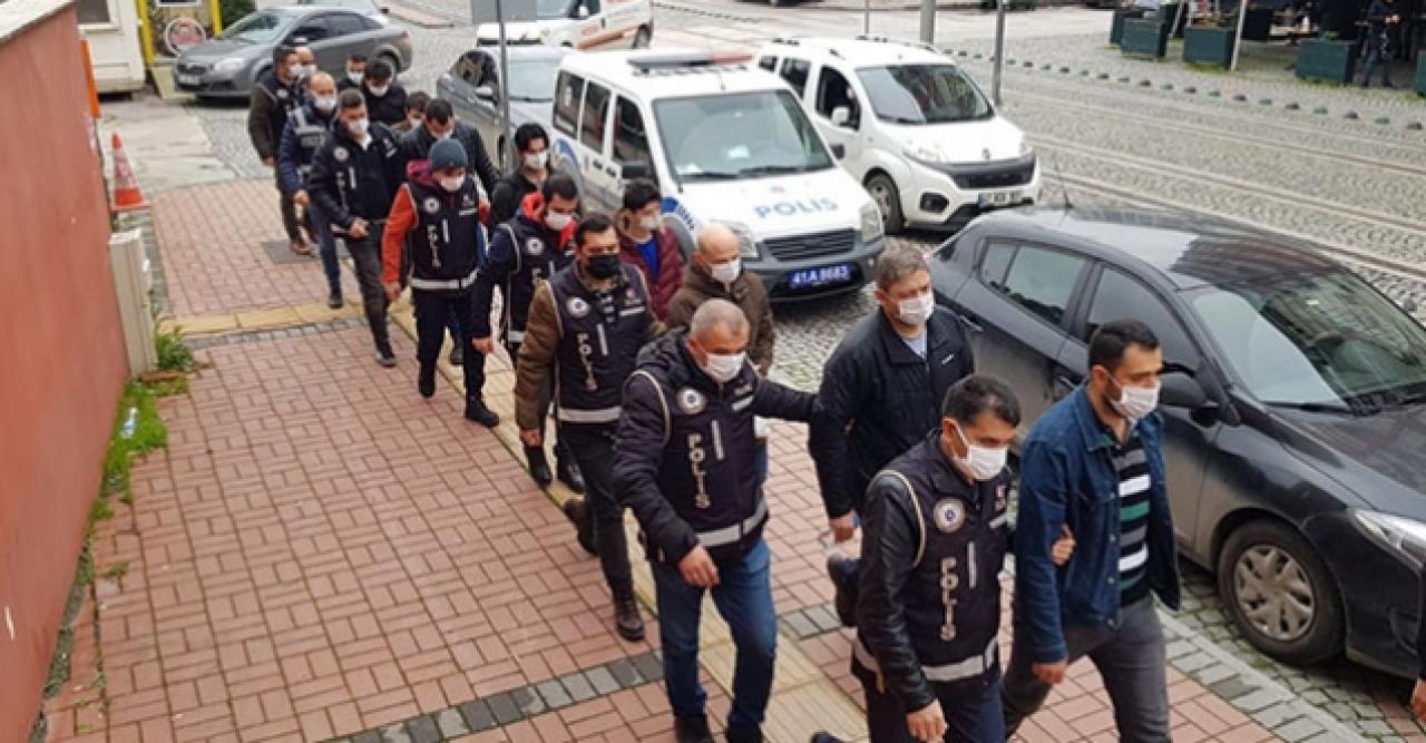 Kocaeli'de, FETÖ şüphelisi 9 kişi adliyede