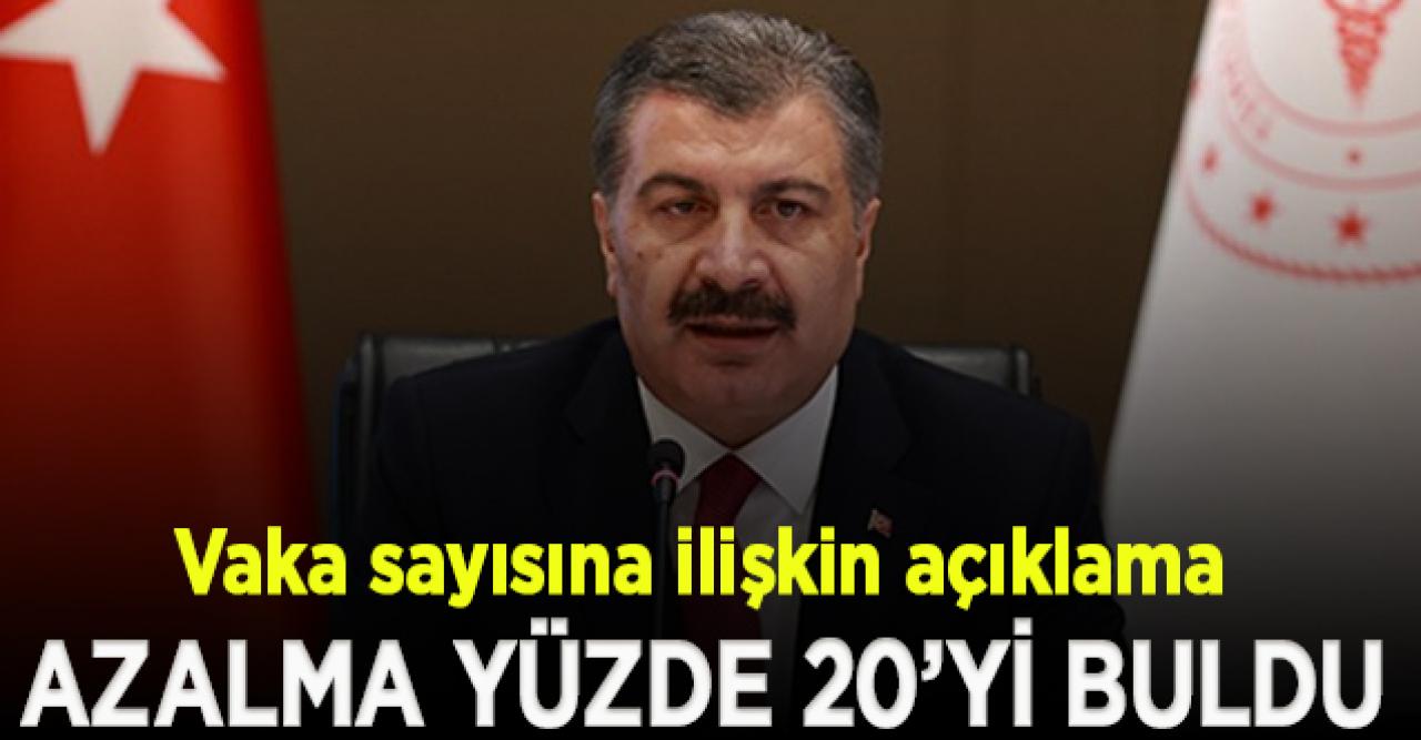 Bakan Koca: İstanbul’da pozitif vaka sayısındaki azalma yüzde 20’yi buldu