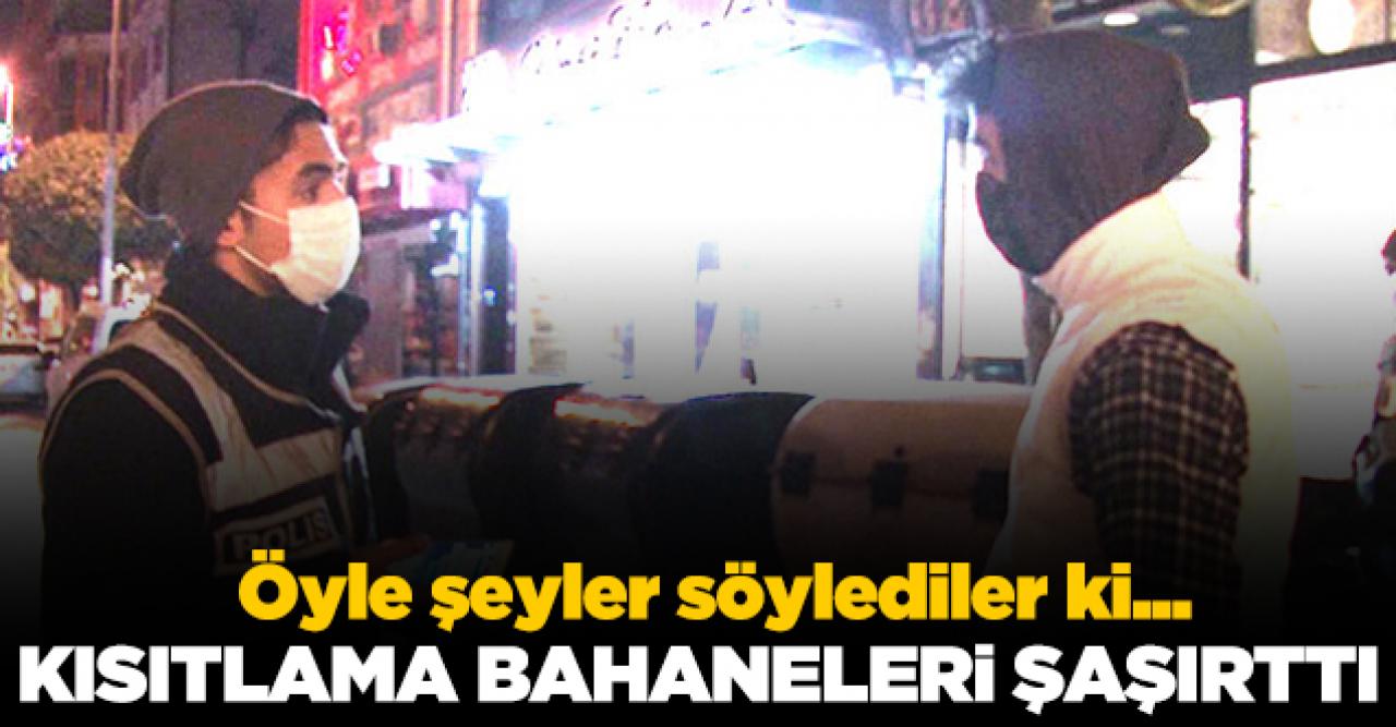 Kısıtlama bahaneleri şoke etti