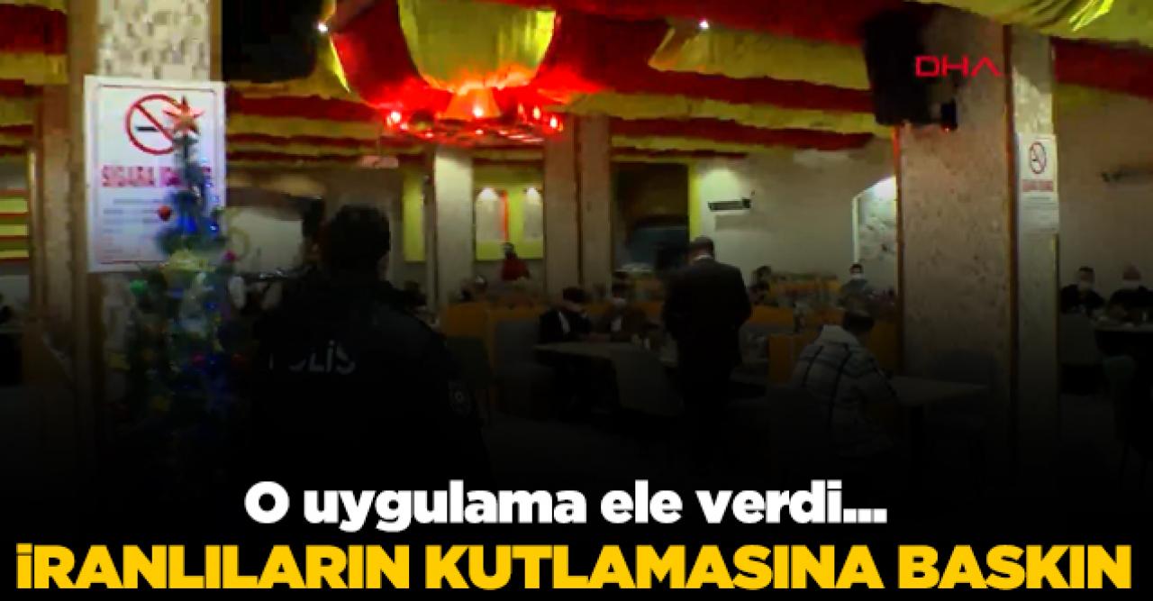 Esenyurt'ta İranlıların Şeb-i Yelda kutlamasına baskın