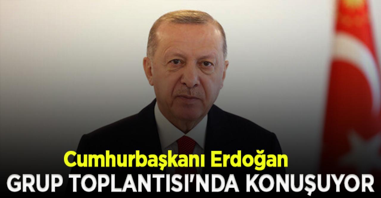 Erdoğan AK Parti Grup Toplantısı'nda konuşuyor